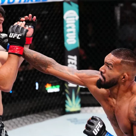 Боксерскому чемпиону предложили перейти в UFC после удара ногой по сопернику
