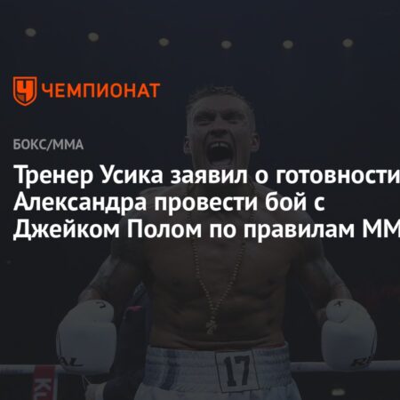 Александр Усик готов к бою с Джейком Полом при одном неожиданном условии