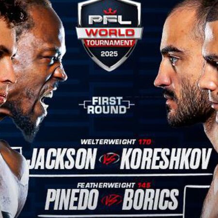 Результаты взвешивания PFL World Tournament 2025: Полусредневес выбывает