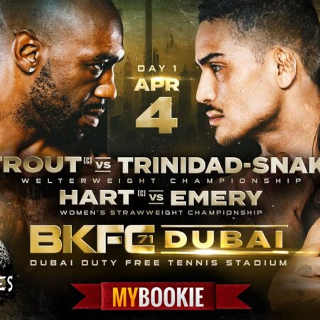 Фотогалерея BKFC 71: Траут против Тринидад-Снейк в Дубае