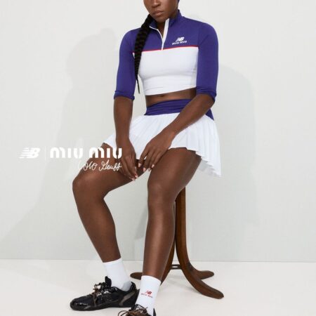 Коко Гофф представила капсульную коллекцию с Miu Miu и New Balance