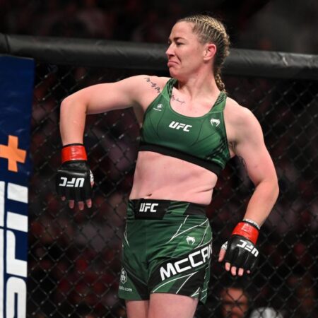 Экс-звезда UFC Молли МакКэнн нацелена на бой за титул чемпионки мира по боксу в течение года после объявления о ‘мечте’ перейти в бокс