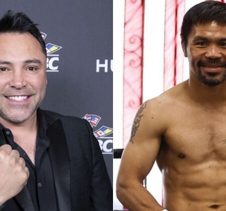 Оскар Де Ла Хойя сожалеет о состоянии Мэнни Пакьяо, предсказывая исход реванша с Флойдом Мэйвезером