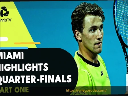 Miami Open: Синнер Против Тиафо, Зверев Против Черундоло – Четвертьфиналы Определены