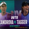 Alexandrova Ends Teenager Tagger’s Miami Open Campaign