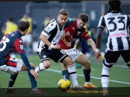 Дженоа — Удинезе: Гол Дэвиса на 90+6 минуте установил счет 0:2