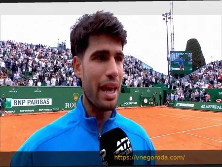 Алькарас: 300 побед как заявление, и слова Бублика у сетки