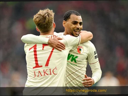 Ничья «Аугсбурга» с «Хоффенхаймом»: Оливье Мбомо упустил победу