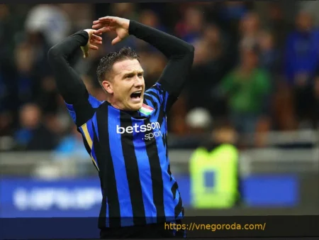 Интер одерживает важную победу над Кальяри благодаря голам Турама, Бареллы и потрясающему удару Зелиньски